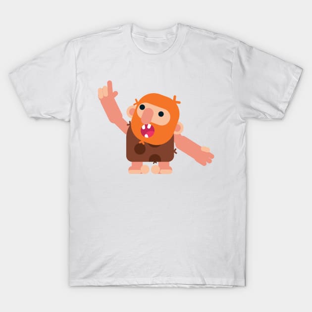 Just the Caveman Oovan T-Shirt by Dmytro